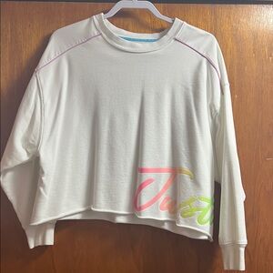 BOGO FREE - Justice White Sweatshirt - XL